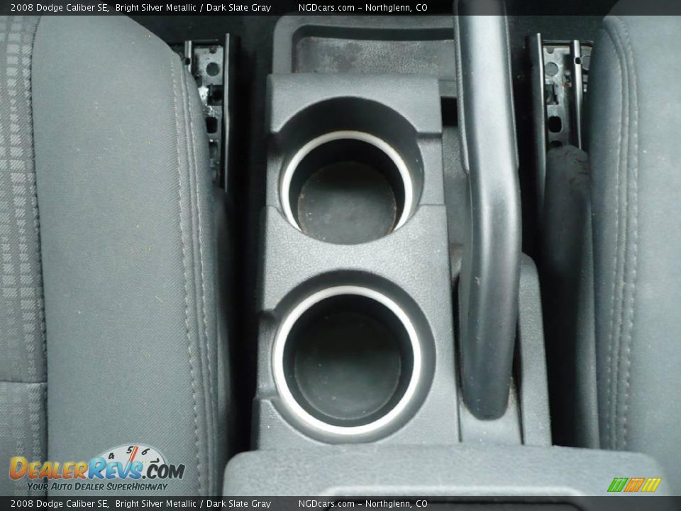 2008 Dodge Caliber SE Bright Silver Metallic / Dark Slate Gray Photo #16