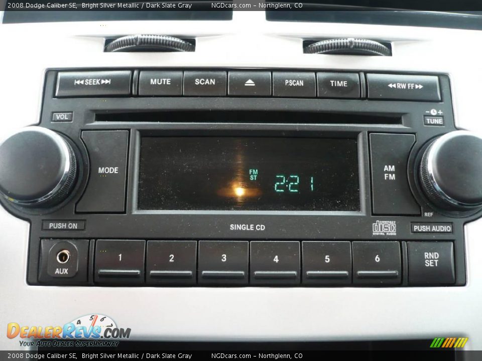 2008 Dodge Caliber SE Bright Silver Metallic / Dark Slate Gray Photo #19