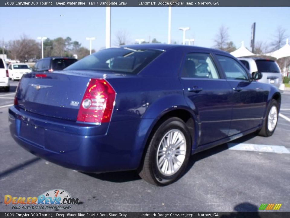 2009 Chrysler 300 Touring Deep Water Blue Pearl / Dark Slate Gray Photo #3