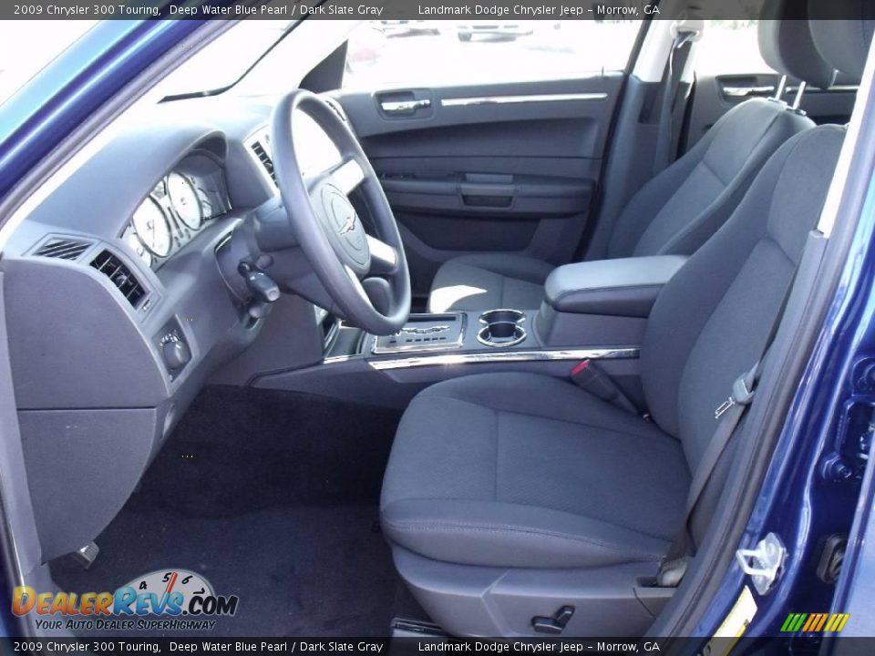 2009 Chrysler 300 Touring Deep Water Blue Pearl / Dark Slate Gray Photo #6
