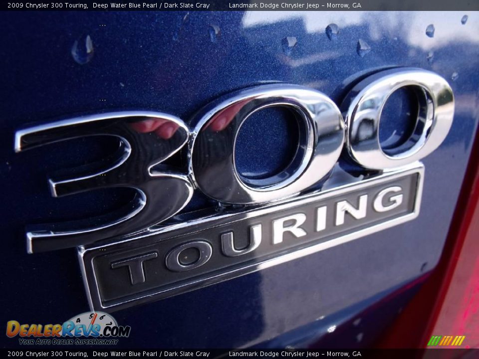 2009 Chrysler 300 Touring Deep Water Blue Pearl / Dark Slate Gray Photo #8
