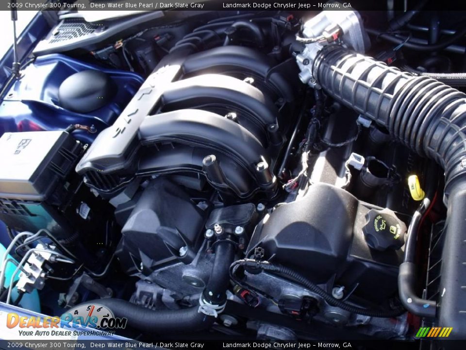 2009 Chrysler 300 Touring Deep Water Blue Pearl / Dark Slate Gray Photo #13