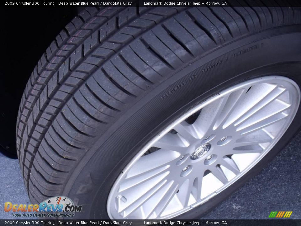 2009 Chrysler 300 Touring Deep Water Blue Pearl / Dark Slate Gray Photo #14