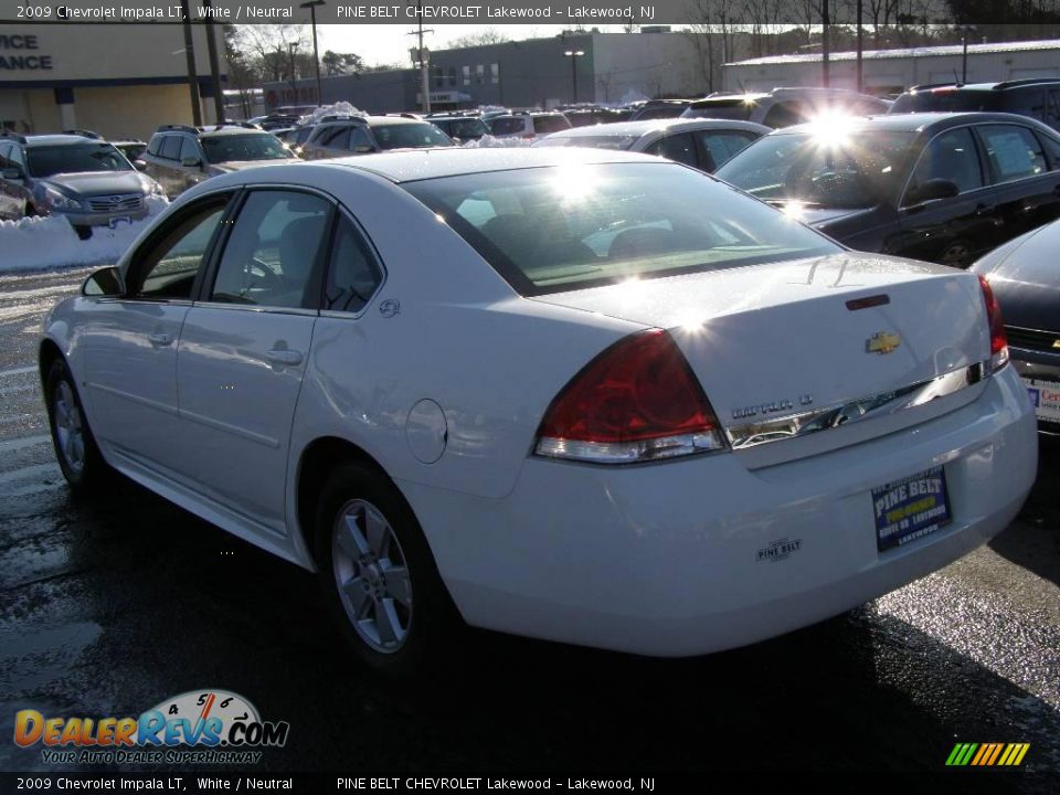 2009 Chevrolet Impala LT White / Neutral Photo #4