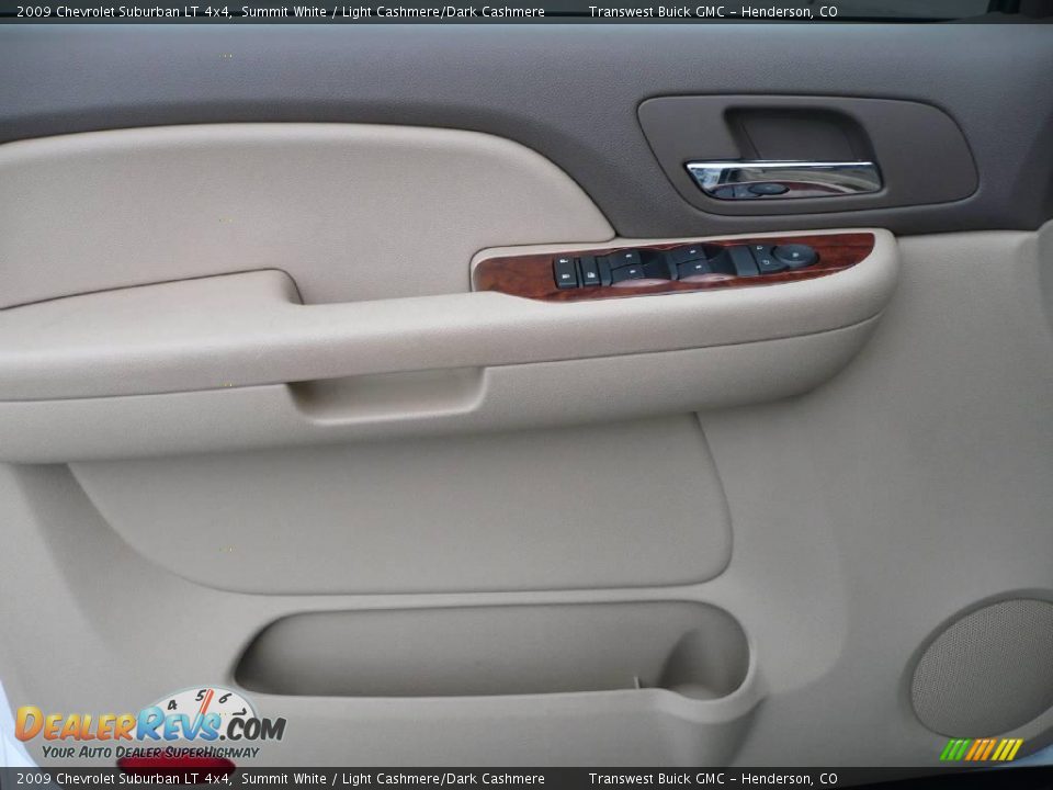 2009 Chevrolet Suburban LT 4x4 Summit White / Light Cashmere/Dark Cashmere Photo #7
