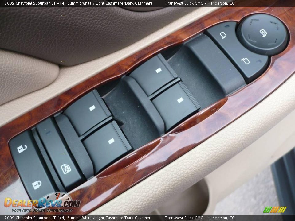 2009 Chevrolet Suburban LT 4x4 Summit White / Light Cashmere/Dark Cashmere Photo #8
