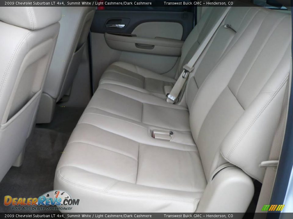 2009 Chevrolet Suburban LT 4x4 Summit White / Light Cashmere/Dark Cashmere Photo #10