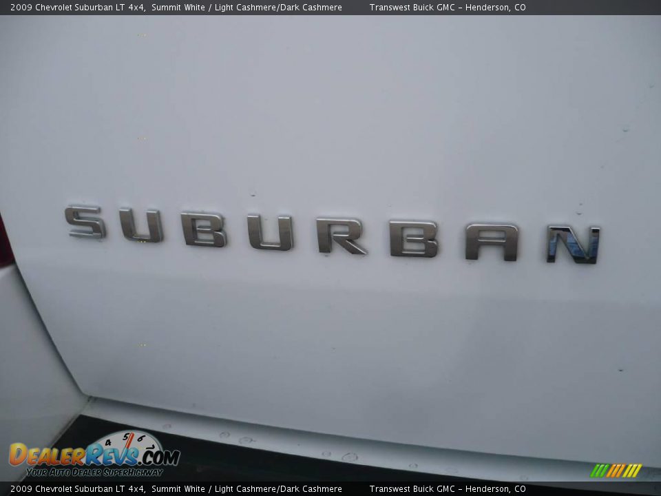 2009 Chevrolet Suburban LT 4x4 Summit White / Light Cashmere/Dark Cashmere Photo #12