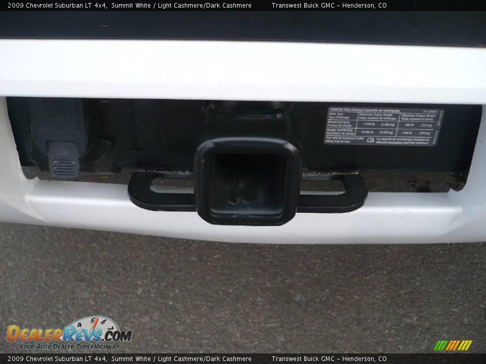 2009 Chevrolet Suburban LT 4x4 Summit White / Light Cashmere/Dark Cashmere Photo #13