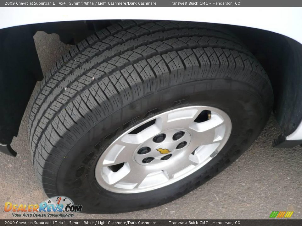 2009 Chevrolet Suburban LT 4x4 Summit White / Light Cashmere/Dark Cashmere Photo #22