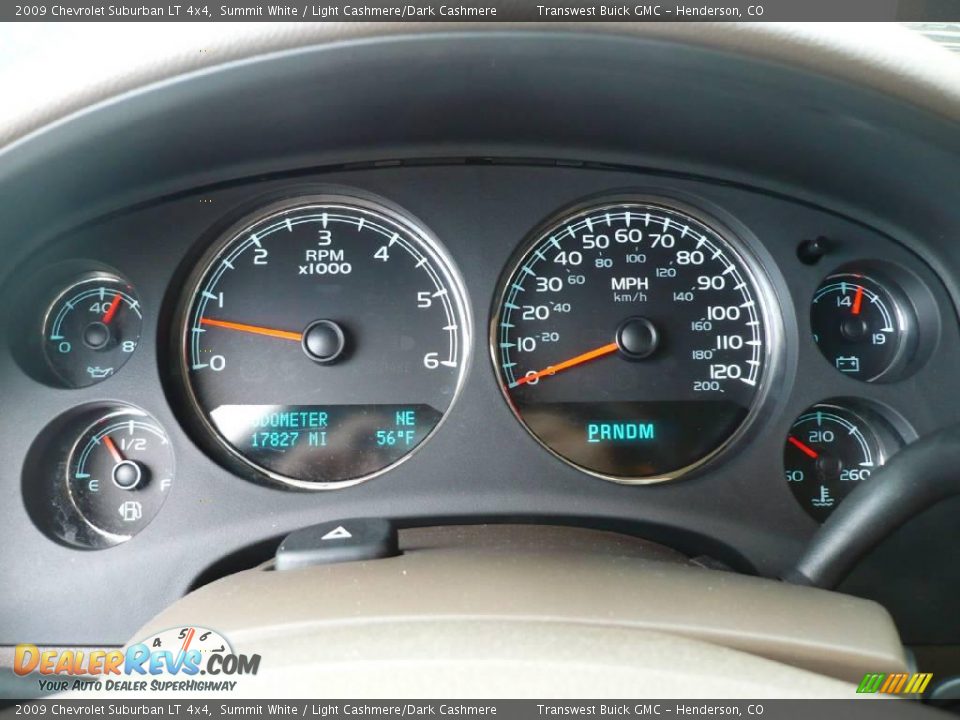 2009 Chevrolet Suburban LT 4x4 Summit White / Light Cashmere/Dark Cashmere Photo #33