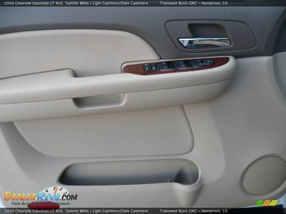 2009 Chevrolet Suburban LT 4x4 Summit White / Light Cashmere/Dark Cashmere Photo #7