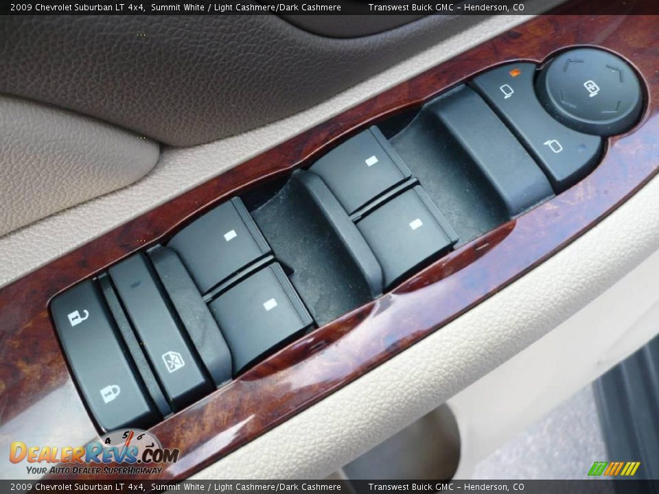 2009 Chevrolet Suburban LT 4x4 Summit White / Light Cashmere/Dark Cashmere Photo #8