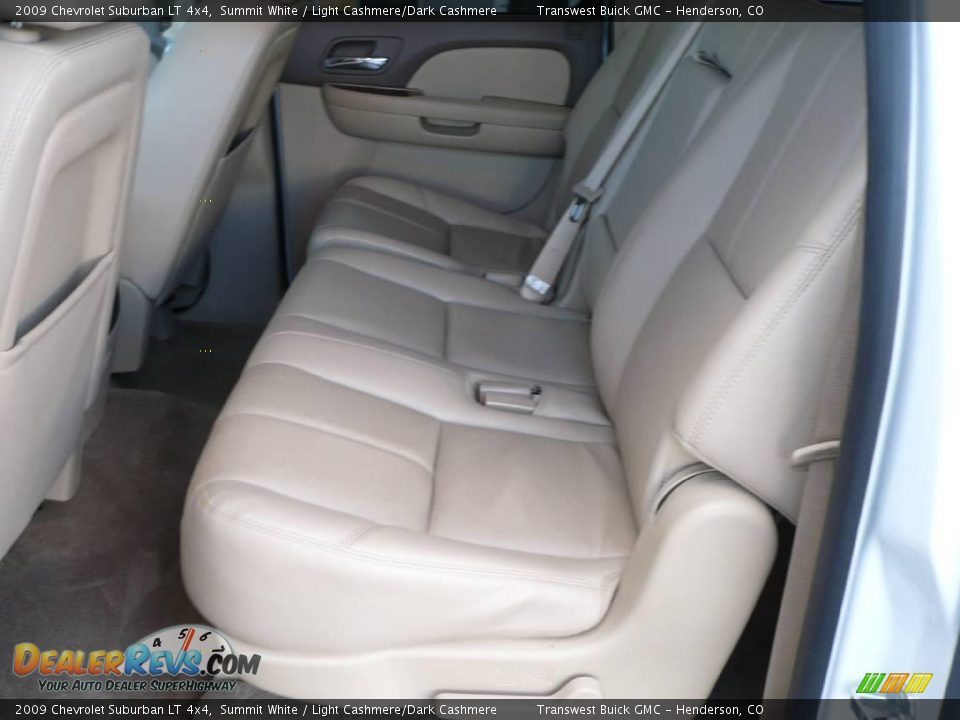 2009 Chevrolet Suburban LT 4x4 Summit White / Light Cashmere/Dark Cashmere Photo #10