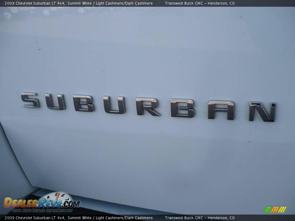 2009 Chevrolet Suburban LT 4x4 Summit White / Light Cashmere/Dark Cashmere Photo #12