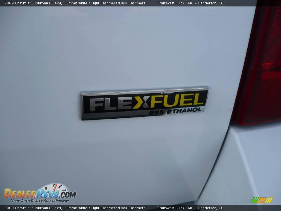 2009 Chevrolet Suburban LT 4x4 Summit White / Light Cashmere/Dark Cashmere Photo #14