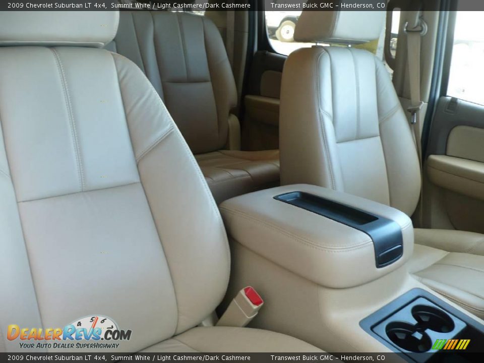 2009 Chevrolet Suburban LT 4x4 Summit White / Light Cashmere/Dark Cashmere Photo #16