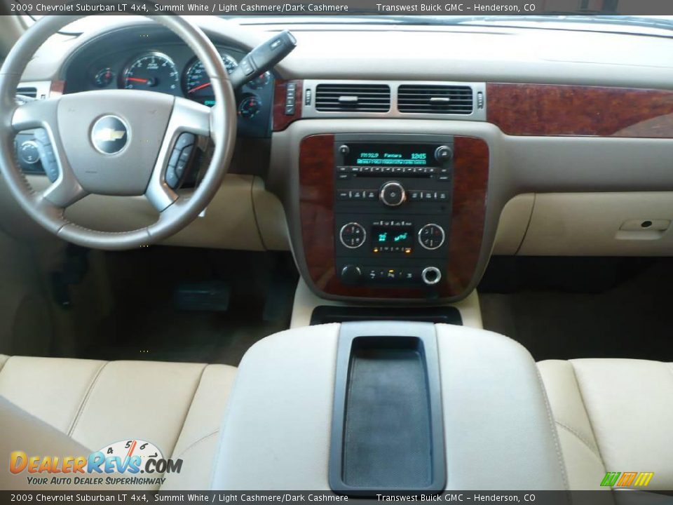 2009 Chevrolet Suburban LT 4x4 Summit White / Light Cashmere/Dark Cashmere Photo #19