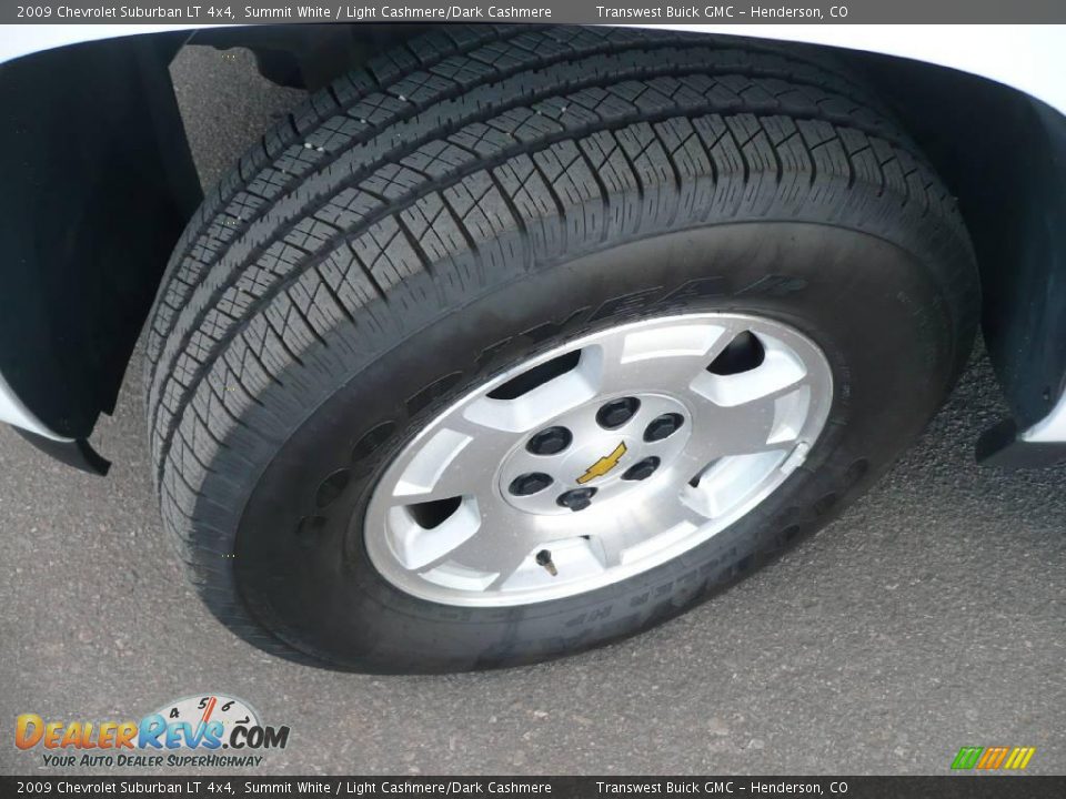 2009 Chevrolet Suburban LT 4x4 Summit White / Light Cashmere/Dark Cashmere Photo #22