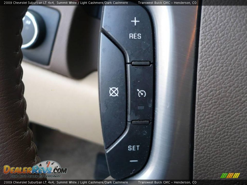 2009 Chevrolet Suburban LT 4x4 Summit White / Light Cashmere/Dark Cashmere Photo #25