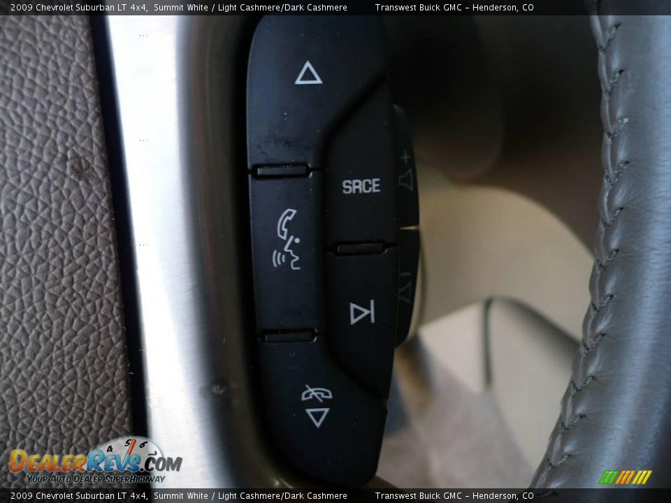 2009 Chevrolet Suburban LT 4x4 Summit White / Light Cashmere/Dark Cashmere Photo #26