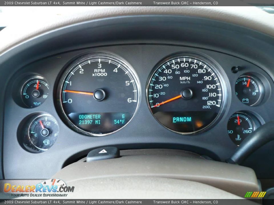 2009 Chevrolet Suburban LT 4x4 Summit White / Light Cashmere/Dark Cashmere Photo #33