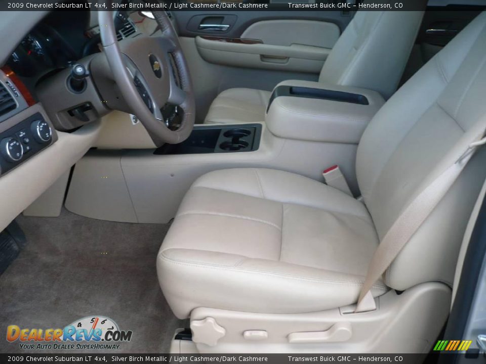 2009 Chevrolet Suburban LT 4x4 Silver Birch Metallic / Light Cashmere/Dark Cashmere Photo #9