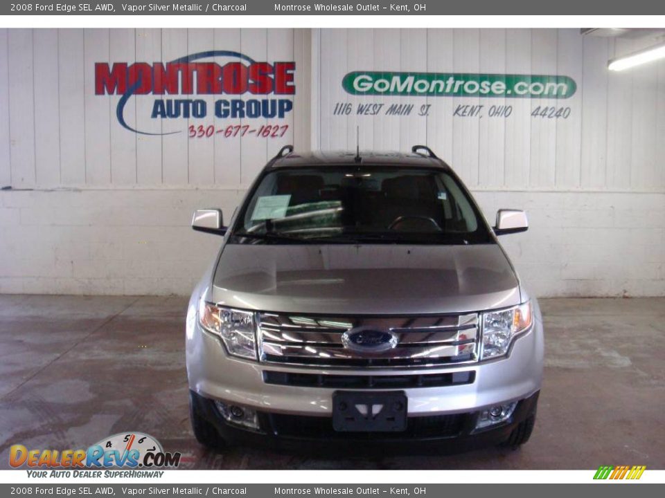 2008 Ford Edge SEL AWD Vapor Silver Metallic / Charcoal Photo #7
