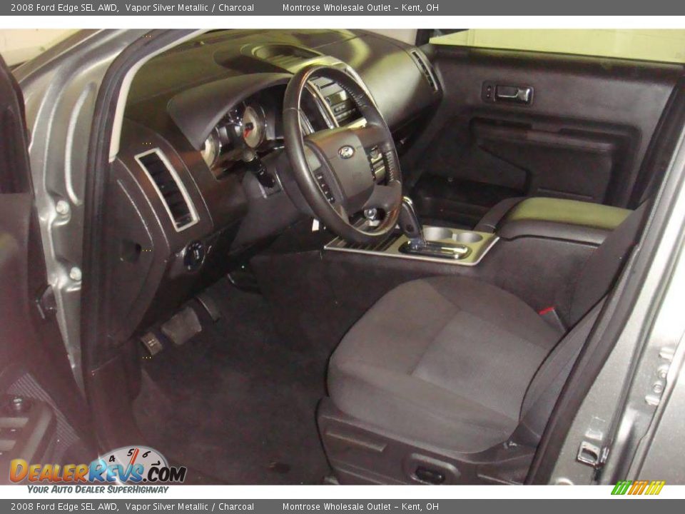 2008 Ford Edge SEL AWD Vapor Silver Metallic / Charcoal Photo #9