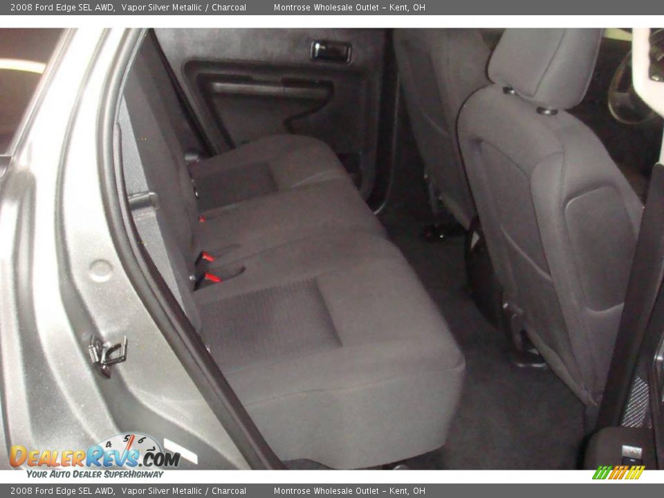 2008 Ford Edge SEL AWD Vapor Silver Metallic / Charcoal Photo #12