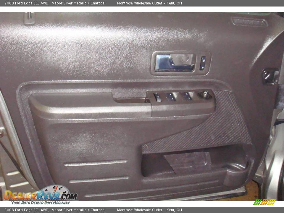 2008 Ford Edge SEL AWD Vapor Silver Metallic / Charcoal Photo #13