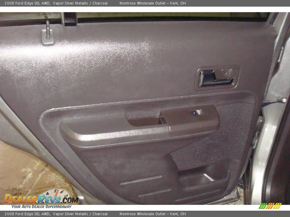 2008 Ford Edge SEL AWD Vapor Silver Metallic / Charcoal Photo #14
