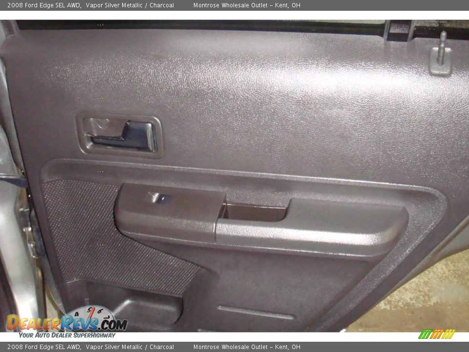 2008 Ford Edge SEL AWD Vapor Silver Metallic / Charcoal Photo #15