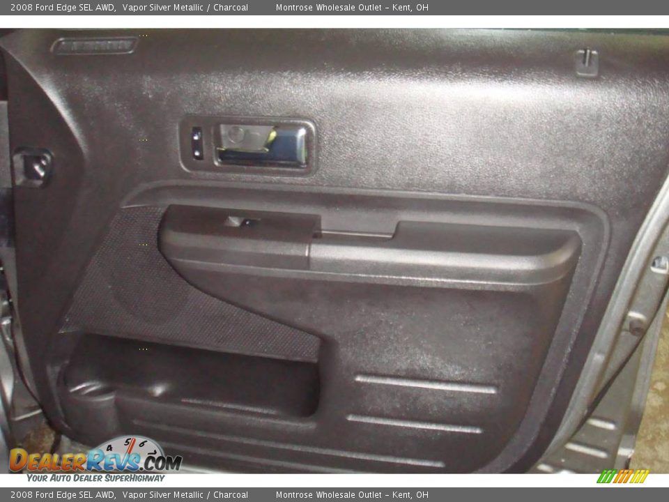 2008 Ford Edge SEL AWD Vapor Silver Metallic / Charcoal Photo #16
