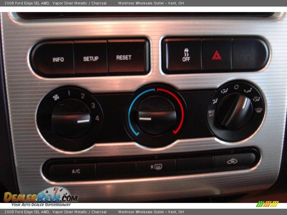 2008 Ford Edge SEL AWD Vapor Silver Metallic / Charcoal Photo #18
