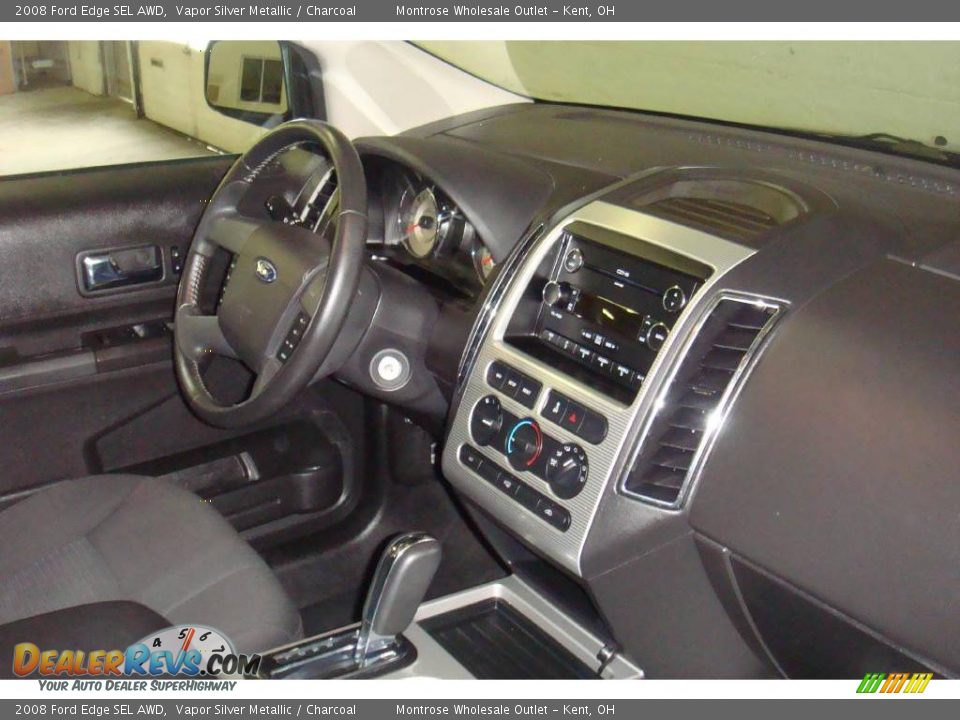 2008 Ford Edge SEL AWD Vapor Silver Metallic / Charcoal Photo #28