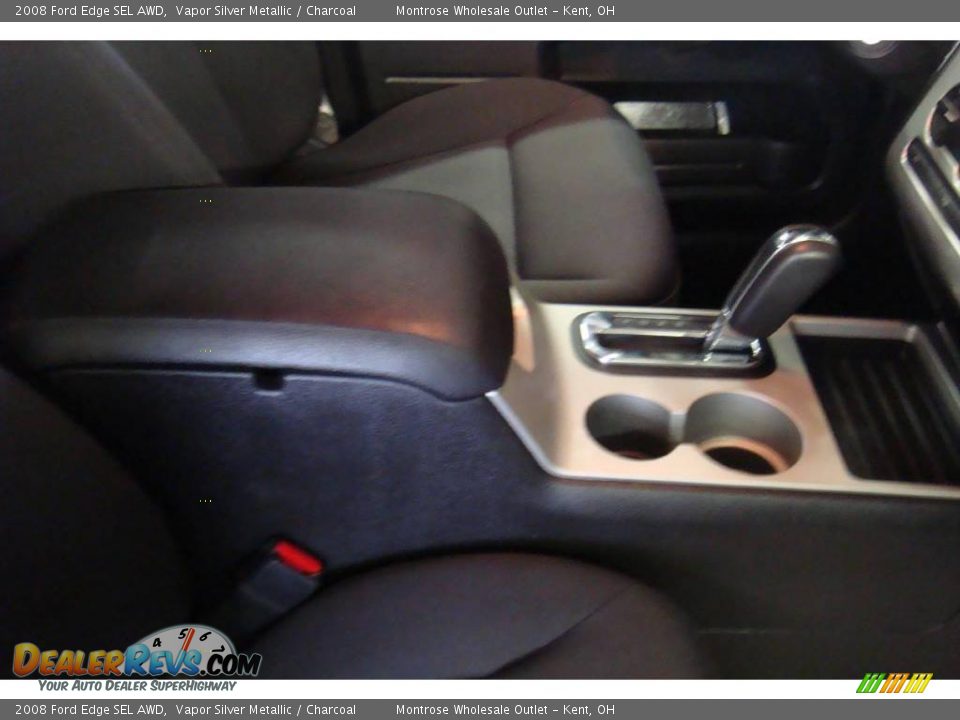 2008 Ford Edge SEL AWD Vapor Silver Metallic / Charcoal Photo #29
