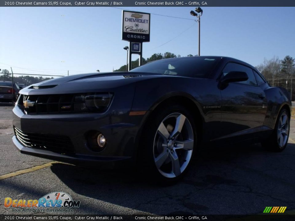 2010 Chevrolet Camaro SS/RS Coupe Cyber Gray Metallic / Black Photo #1