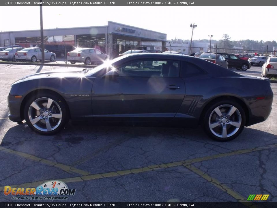2010 Chevrolet Camaro SS/RS Coupe Cyber Gray Metallic / Black Photo #2