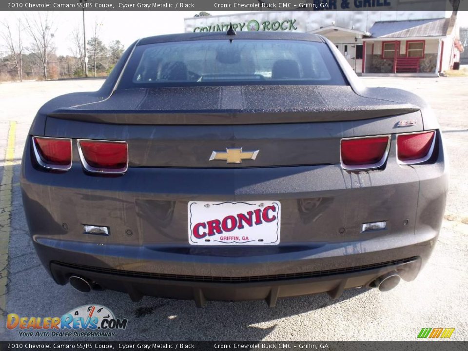 2010 Chevrolet Camaro SS/RS Coupe Cyber Gray Metallic / Black Photo #4
