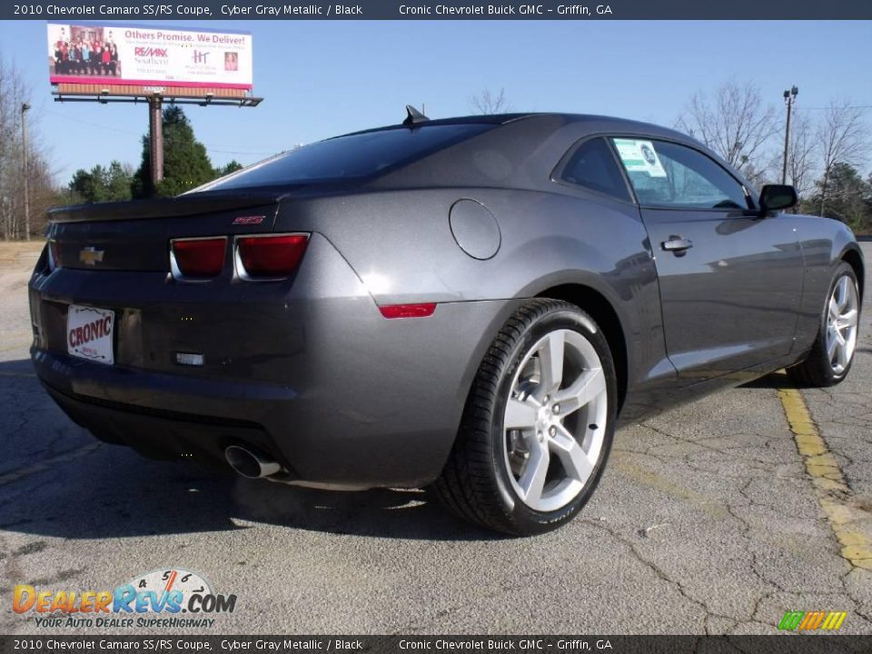 2010 Chevrolet Camaro SS/RS Coupe Cyber Gray Metallic / Black Photo #5