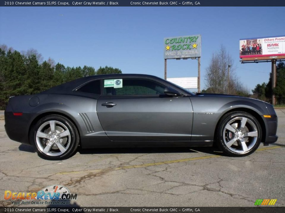 2010 Chevrolet Camaro SS/RS Coupe Cyber Gray Metallic / Black Photo #6