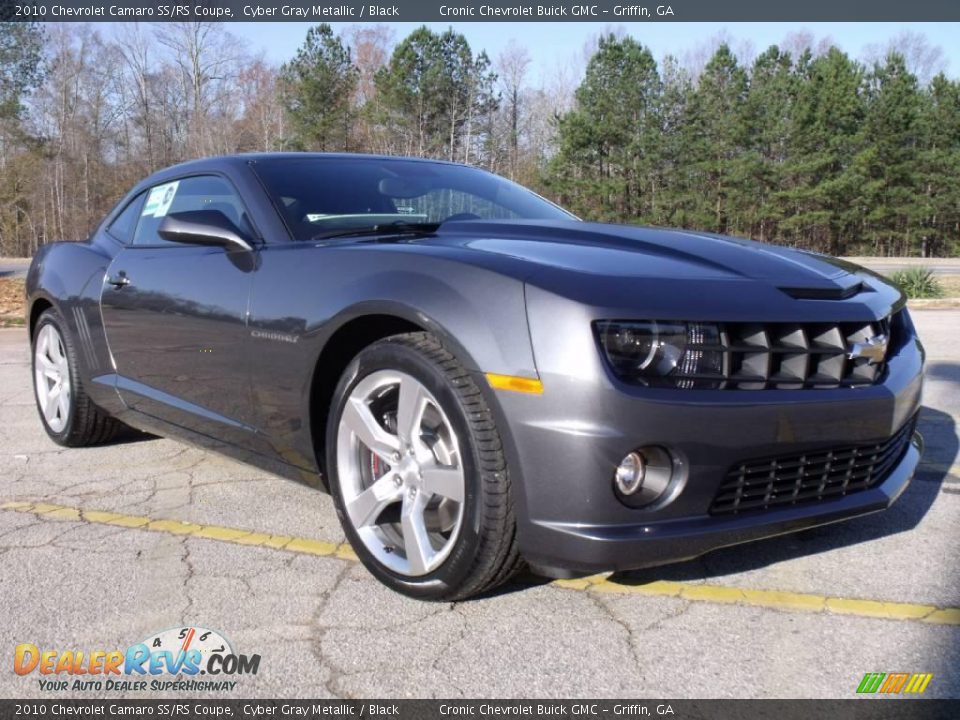 2010 Chevrolet Camaro SS/RS Coupe Cyber Gray Metallic / Black Photo #7