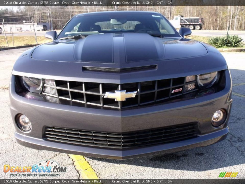 2010 Chevrolet Camaro SS/RS Coupe Cyber Gray Metallic / Black Photo #8