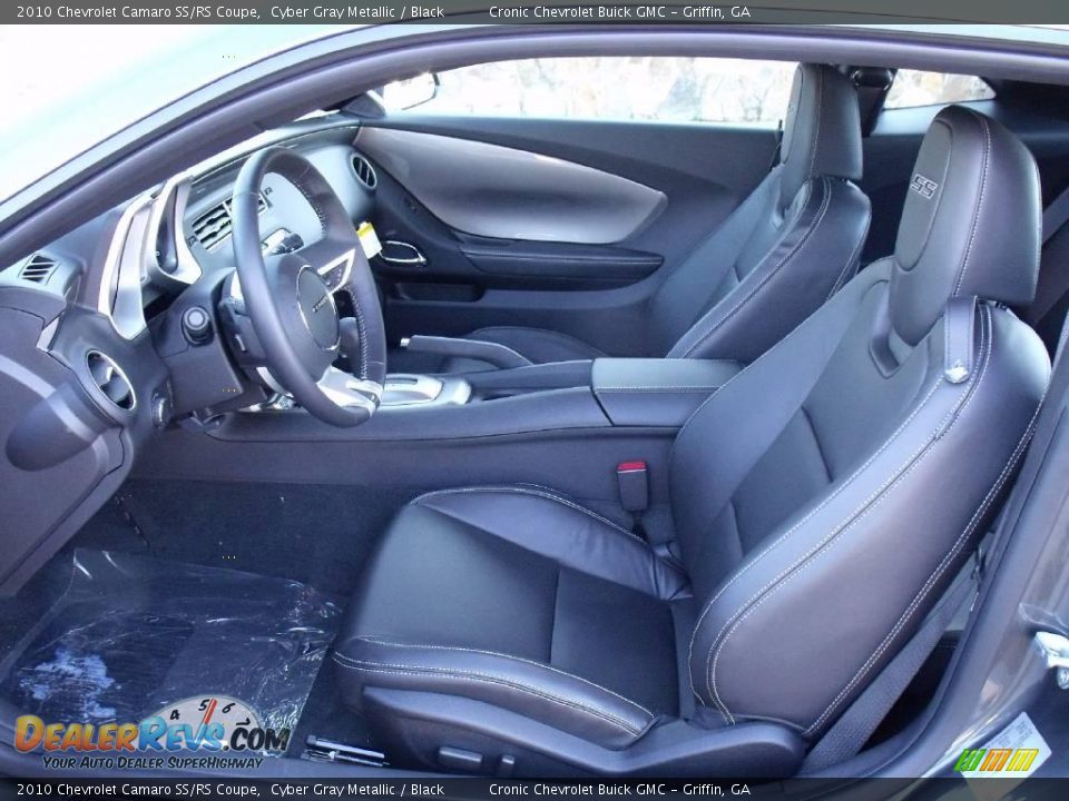 2010 Chevrolet Camaro SS/RS Coupe Cyber Gray Metallic / Black Photo #11