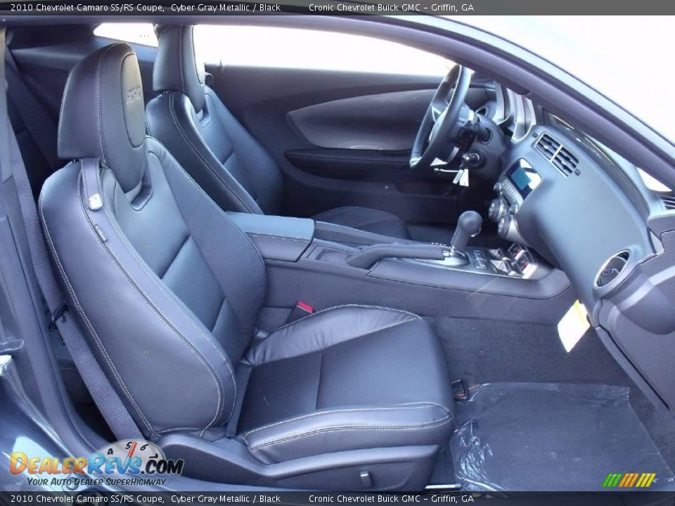 2010 Chevrolet Camaro SS/RS Coupe Cyber Gray Metallic / Black Photo #12