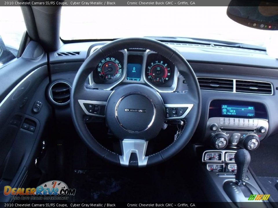 2010 Chevrolet Camaro SS/RS Coupe Cyber Gray Metallic / Black Photo #15