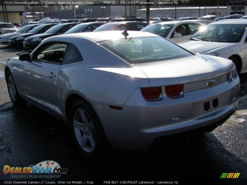 2010 Chevrolet Camaro LT Coupe Silver Ice Metallic / Gray Photo #4