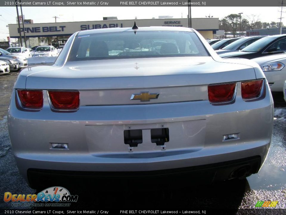 2010 Chevrolet Camaro LT Coupe Silver Ice Metallic / Gray Photo #5
