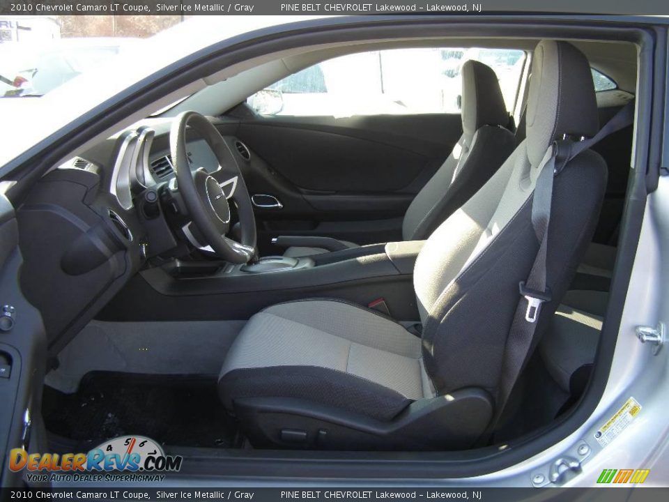 2010 Chevrolet Camaro LT Coupe Silver Ice Metallic / Gray Photo #8